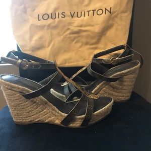 Louis Vuitton wedges